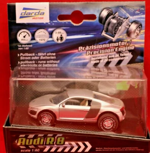 ++AUDI R8+++Scale 1:60++neu++Darda++ silber - Bild 1 von 2