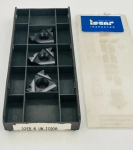 Insertos roscados de carburo ISCAR 22ER 6 UN IC908 ORIGINALES NUEVOS 3 piezas. - Imagen 1 de 4