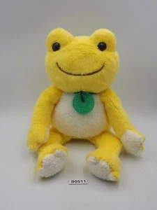 Pickles The Frog B0511 Yellow Nakajima Beanie 10" Plush Toy Doll Japan - Picture 1 of 7