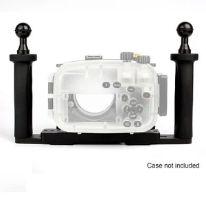 Meikon Universal Two Hands Aluminium Alloy Tray For Underwater Camera Housing AU - Picture 1 of 3