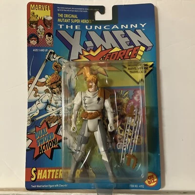 Figura de acción ShatterStar-Toy Biz The Uncanny X-Men, X-Force en caja Foto 1 de 4