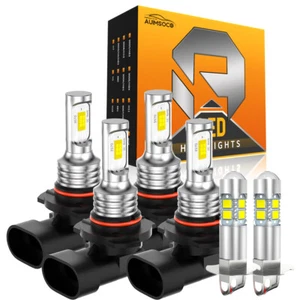 For 1993-1999 GMC C1500 C2500 Suburban -6x LED Lights & Fog Light Bulbs Kit - Picture 1 of 18