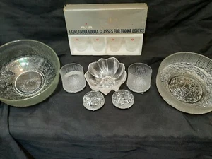 iittala thule FINLANDIA VODKA GLASSES + 7 pieces - Picture 1 of 12