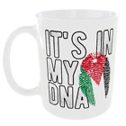 JORDAN FLAG MUG IT'S IN MY DNA FINGER PRINT COFFEE TEA COUNTRY GIFT CUP WORLD