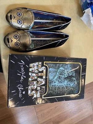 Disney Parks Irregular Choice Star Wars C3-PO Women's Loafer Sz 8.5 Shoes - Image 1 of 4