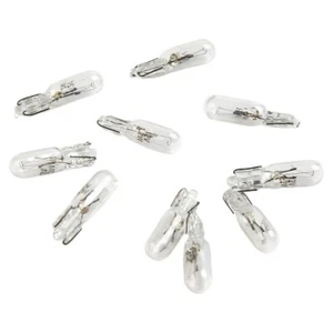 10pc T5 286 12V Cruscotto Auto Lampadina O Strumento Pannello Lampadina Bianco - Picture 1 of 12