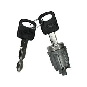New Door Lock Cylinder For Ford & Lincoln Vehicles 7012354 with 2 Ford Logo Keys - Picture 1 of 7