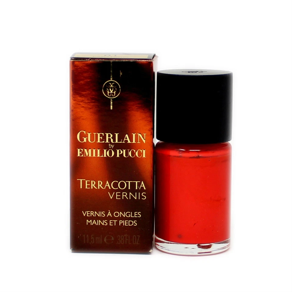 GUERLAIN BY EMILIO PUCCI TERRACOTA VERNIS ESMALTE DE UÑAS MANOS Y PIES 11,5 ML #01 Foto 1 de 1