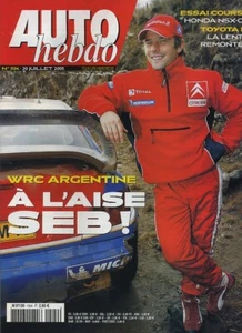 AUTO HEBDO n°1504  20/07/2005 WRC ARGENTINE FERRARI SUPERAMERICA NSX - Bild 1 von 1