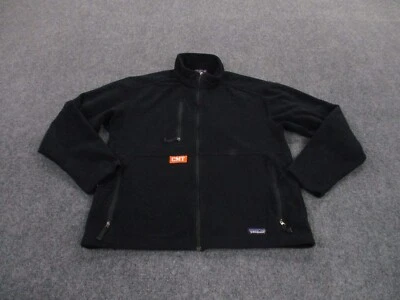Patagonia Jacket Adult M Black Fleece Synchilla Outdoors Lightweight Jumper Mens - Image 1 of 4