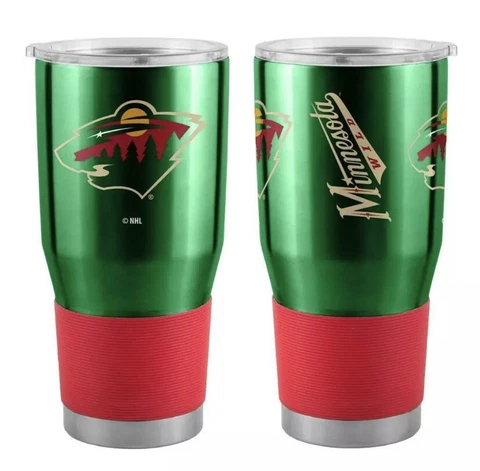 Minnesota Wild 30oz Ultra Travel Tumbler [NEW] NHL Drink Cup Tea Mug Coffee (1) Cover