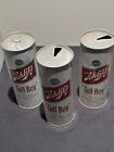 Lot of 3 Schlitz Tall Boy Beer Cans...Two 1973 & One Later Bar Coded 8 Cities