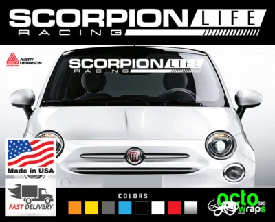 подходит для Fiat 500 Abarth лобовое стекло 1,4 л наклейки впускные колеса корпус выхлопного двигателя  - Изображение 1 из 2