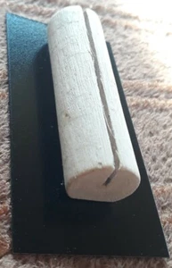 Kartenhalter Menükarten Postkarten Metall Holz 2 Stück - Bild 1 von 5