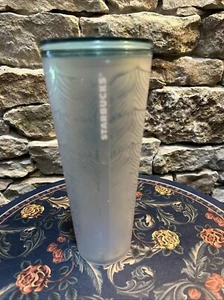 Bicchiere Venti Starbucks 24 oz coda di sirena iridescente tazza fredda tocco morbido - Foto 1 di 7