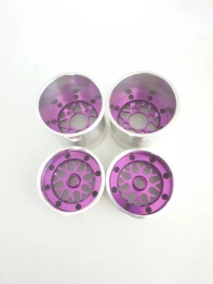 Team Associated RC10L PAN CAR Alloy Wheels set Tecnacraft repro  - Image 1 of 4