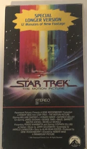 Star Trek V The Motion Picture Vhs Tape William Shatner Leonard Nimoy - Picture 1 of 3