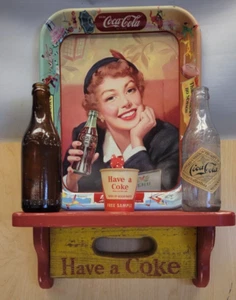 Vintage 1960's Coca-Cola Retro Soda Case Wall Shelf –Have a Coke- #7 - Picture 1 of 7