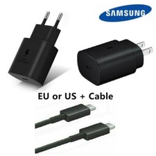 Samsung 25W Type USB-C Ultra Fast Wall Charger + 3.3FT Type-C Cable