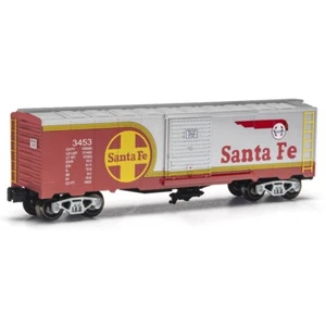 O Gauge Box Car - SANTA FE WARBONNET - New Item - Never Ran - Free Shipping - Picture 1 of 4