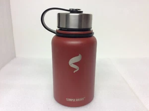 Simple Drink Edelstahl Thermo Trinkflasche Lesen - Bild 1 von 9