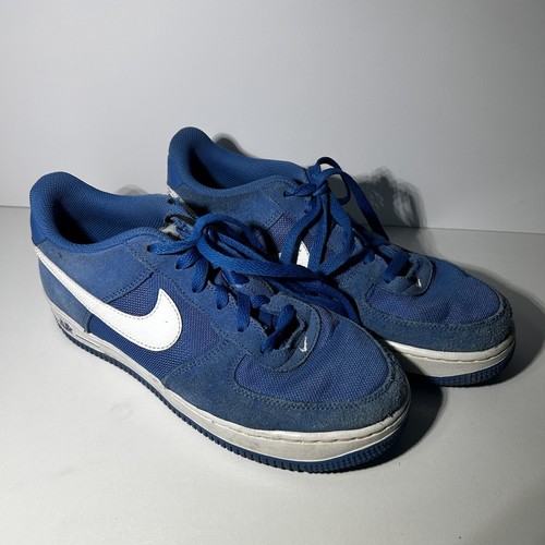 Sneakers casual Nike Air Force 1 Low GS taglia 7Y ""Blu stella""596728 426