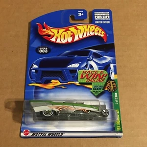 J ∞ Hot Wheels 2002 Treasure Hunt #3 ∞ 1957 Chevy Roadster ∞ Like A Super T Hunt - Imagen 1 de 2