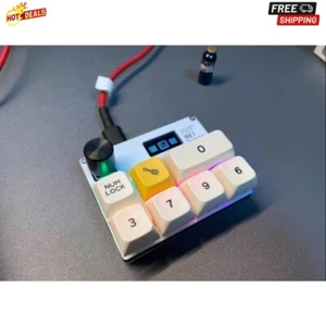 Magnetic 7 Key RGB 0.01mm Knob Custom Osu Rapid Triggerd Gaming Keyboard DIY Kit - Picture 1 of 7