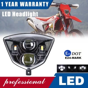 LED Headlight Assmbly For 2005-2007 KTM ENDURO EXC 125 200 250 300 400 450 525 - Picture 1 of 10