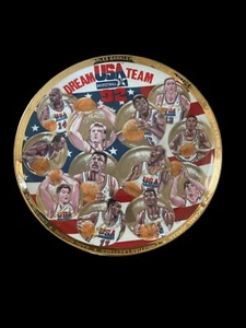 Sports Impressions *DREAM TEAM 1992* Basketball Gold Ltd Ed Signaturschild NY - Bild 1 von 10