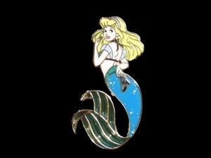 Fantasy Pin - Disney Cinderella as Mermaid Holding a Glass Slipper  LE 50 - Picture 1 of 2