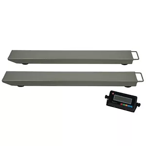 Industriebalkenwaage Palette Wiegen Digitalwaage Schwerlast Stahl 3000KG - Bild 1 von 13