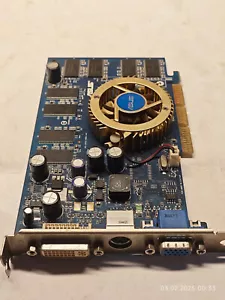 AGP 3D CARD ASUS V9570GE/TD/128M/A NVIDIA Geforce FX 5700 LE (NV36LE) 128 MB DDR - Picture 1 of 10