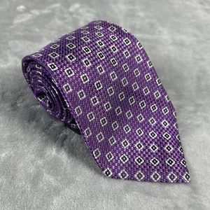 DANIEL CREMIEUX Mens Tie Medallion Sevenfold 100% Italian Silk Limited Edition - Picture 1 of 14