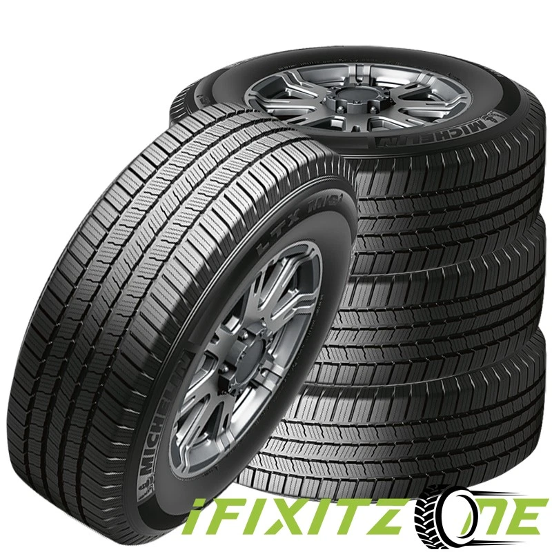 4 Michelin Defender LTX M/S 2 285/70R17 126/123S Highway Load E 50K Mi Warranty Foto 1 de 4