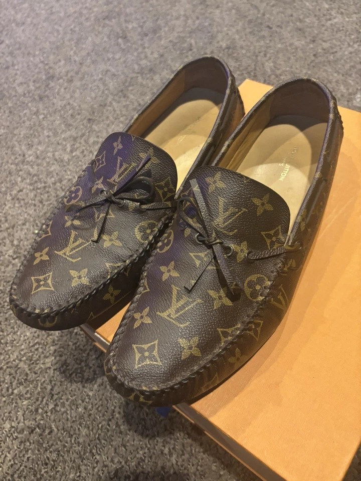 zapatos mocasín hombre louis vuitton talla 13 Foto 1 de 4