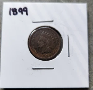 1899 Indian Head Cent Penny - Picture 1 of 2