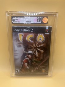 Ico - Sony Ps 2 Sealed VGA 90 First Print Black Label Not Cgc Or Wata 9.8 Key