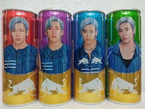 2025 Thailand Red Bull x BamBam Got7 set 4 cans 250 mL zero sugar (set2) - Picture 1 of 9