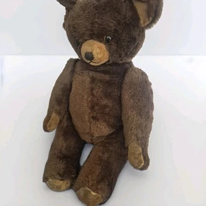 Antiker großer 23'' Schuco? Steiff? Mohair Teddybär - Bild 1 von 7