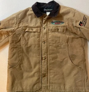 Vintage Arctic Cat ATV Arcticwear Chore Coat Size L Embroidered USA Rare - Picture 1 of 23