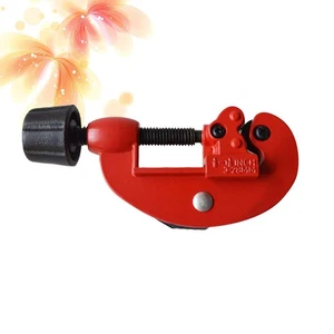Tagliatubi Professionale in Metallo per Rame Alluminio PVC (Rosso) - Foto 1 di 12