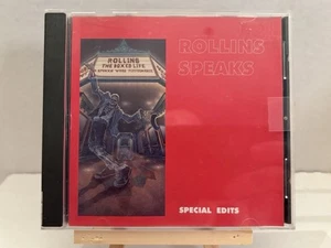 Rollins Speaks Special Edits (1992 -CD) Promotional CD - Picture 1 of 2