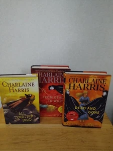 Charlaine Harris Sookie Stackhouse Series HC Book Lot Of 3 - Picture 1 of 16