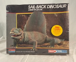 Sail-Back Dinosaur Dimetrodon Model Kit, Snap Tite, Monogram #6080, NIB - Picture 1 of 6
