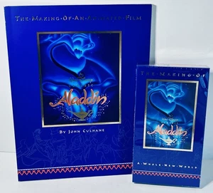Making of Aladdin Disney VHS and Book John Culhane 1992 New, Sealed VHS - Picture 1 of 7