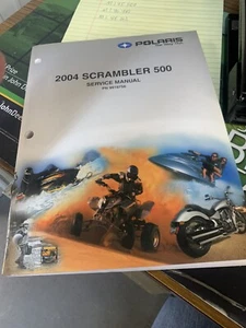 2004 scrambler 500 service manual 9918756 - Picture 1 of 1