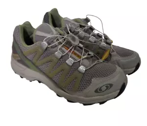 Salomon Contragrip Wandersneaker Damen Gr. 6,5 Schuhe 643001 Grau/Grün - Bild 1 von 12