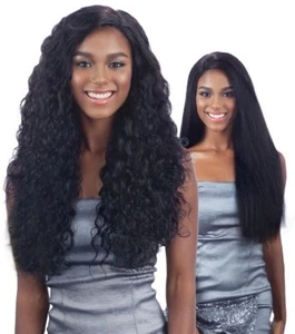 NATURAL WAVY 7PCS - NAKED NATURE BRAZILIAN VIRGIN 100% HUMAN HAIR WEAVE WET&WAVY - Picture 1 of 1