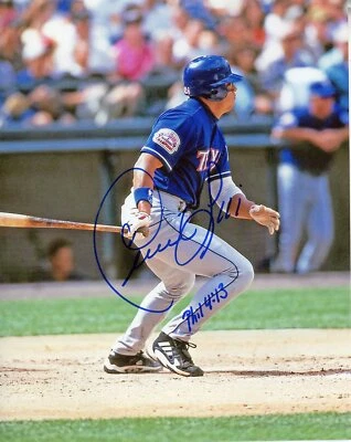 David Segui Autografiado 8x10 Texas Rangers Envío Gratis #5 Foto 1 de 2